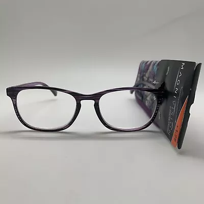 D212 Foster Grant Elana 1.75 PRP Purple  Reading Glasses READERS MAGNIVISION • $9.95
