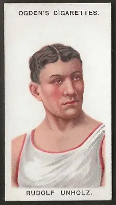 Ogdens-pugilists & Wrestlers 1908 (boxing 1st Series)-#48- Rudolf Unholz • £6.99