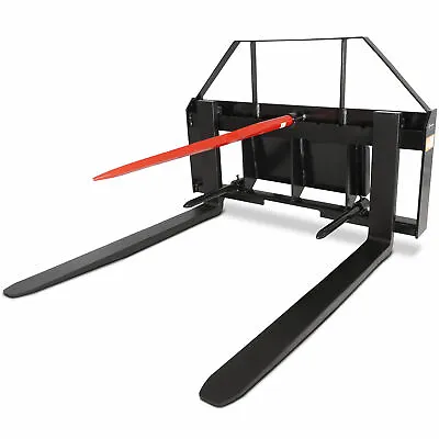 Titan 36  Pallet Fork Attachment W/39  Hay Bale Spear Toro Dingo Mini Skid Steer • $668.99