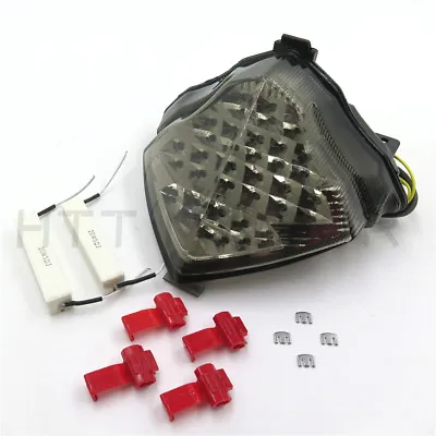 Led Tail Brake Light Turn Signals For Yamaha Yzf R1 Yzfr1 Yzf-R1 2004-2006 Smoke • $29.15