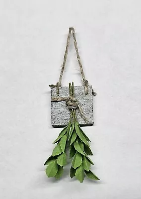Dollhouse Miniature Artist Hanging Dried Herb Rack By Kraig Councell • $30