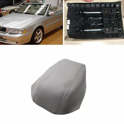 NEW Gray Leather Center Console Armrest Box Cover For Volvo S70 V70 C70 93-2001 • $8.99