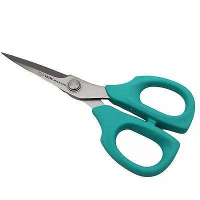 Kai V5135 5-1/2 Inch Teal Embroidery & Sewing Scissors With Safety Cap • $18.95