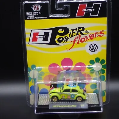 2022 M2 Machines 1953 Vw Beetle Deluxe Usa Model Hurst Power Flowers Hs32 22-31 • $9.99