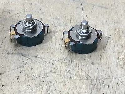 2 Western Electric KS-13614L4 500 Ohm W/Tap Wirewound Potentiometers Clarostat • $8