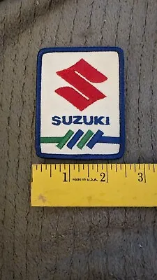 NEW Embroidered Suzuki Official Logo Patch • $5