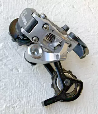 Sram X9 Rear Derailleur Long Cage Black And Silver • $68