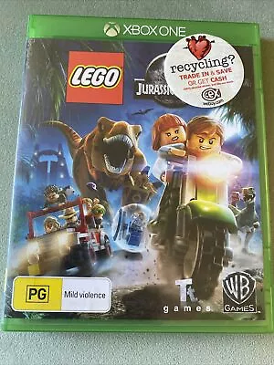 Lego Jurassic World - Microsoft XBOX One Game VGC Tracked Post 060 • $16.95