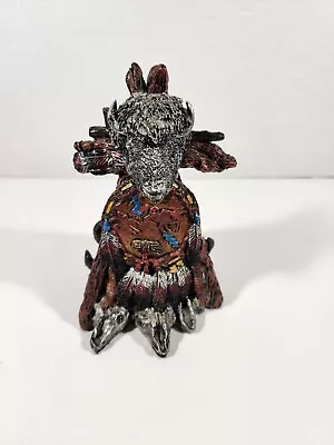 Vintage American Frontier Limited Edition Figurine Buffalo Native • $25