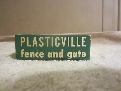 Plasticville Fence And Gate Set • $14.99