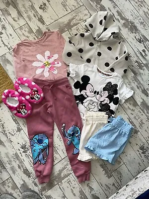 £0.99 • Buy Girls Clothes Bundle Age 5-6 Years Disney Ect