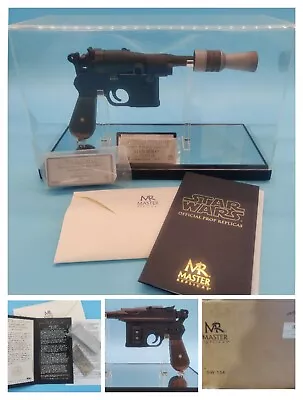 Master Replicas Star Wars ESB EPV Han Solo Blaster SW-134 1:1 Limited Edition • $2995