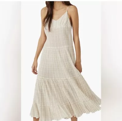 Free People Marigold Maxi Cotton Gauze Dress Size XS Boho Peasant New With Tags • $59