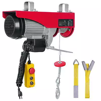 Electric Hoist 440lbs480W 110V Electric Winch With 14ft Wired Remote Control US • $69.97