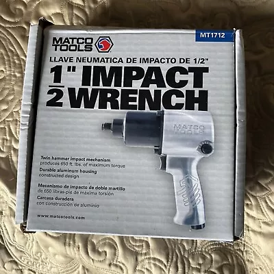 Matco Tools 1/2  Impact Wrench MT1712 • $219.99