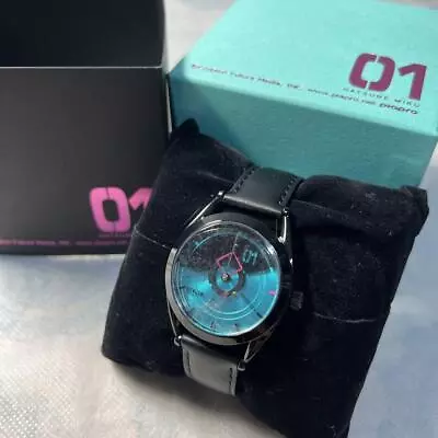 Hatsune Miku Watch Vocaloid Piapro Rare Color Black With Box Character Goods • $181.52