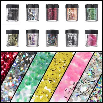 Stargazer Chunky Loose Glitter Shaker Face Body Nail Art Manicure Decor • £3.75