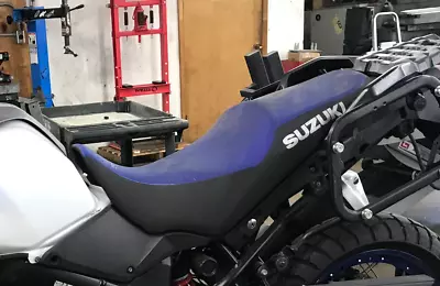 2019 Suzuki V-Strom DL1000 Driver Passenger Full Seat BLUE • $202.50