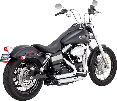 Vance & Hines Shortshots Staggered Exhaust System 2012-2017 Harley Dyna 17327 • $849.99
