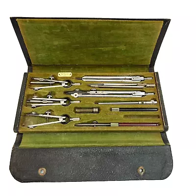 Keuffel & Esser Co. Drafting Tool Set  New York Mercury Drawing Kit Vintage • $24.50