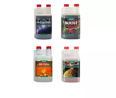 £15.65 • Buy Canna Additive Range Pk 13/14 Cannazym Rhizotonic Boost 1L 5L 10L Litre