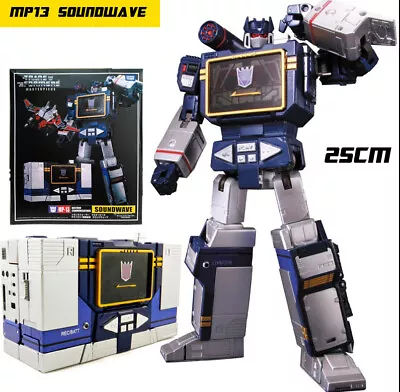 New Masterpiece MP-13 Soundwave Destron Communication Action Figure In Stock • $90.88