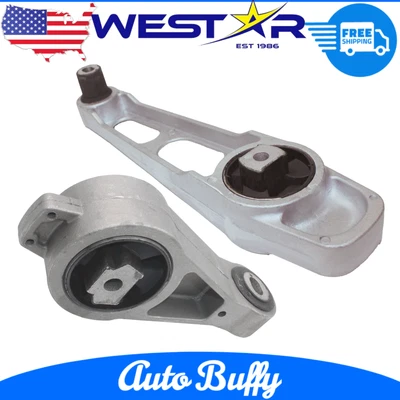 $43.95 • Buy Front Right Engine Motor Mount 2pc Set Fits Dodge Neon 00-05 2.0L Auto Trans