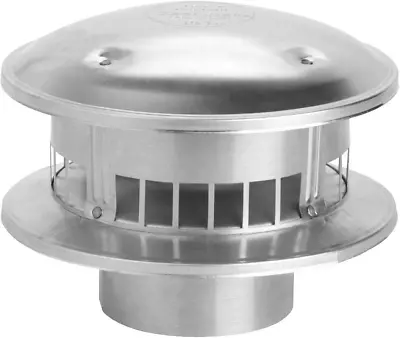 Metalbestos 3   3RV-RT Bird Proof Round Top Galvanized • $31.37