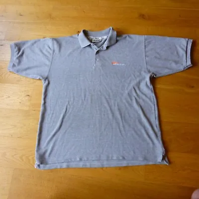 Team McLaren F1 Polo Shirt Grey Vintage Men's Size XL Inc UK P+P • £11.99