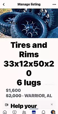 Truck  Rims & Tires 6 Lugs • $1600