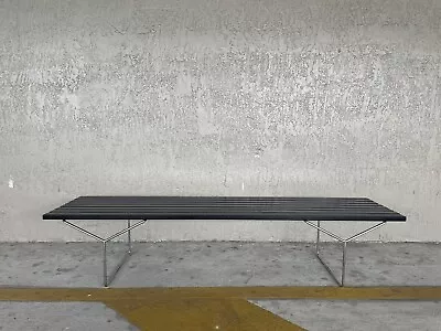 Slat Bench By Harry Bertoia For Knoll - Ebony • $2250