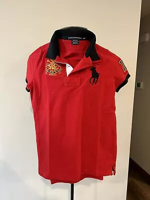 Ralph Lauren Polo - Big Pony - Womens Size Medium A RL MCMLXVll Patch (BB) • $24.99