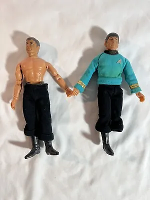 Lot Of 2 1974 MEGO 8  Star Trek Figures Spock McCoy • $22.50