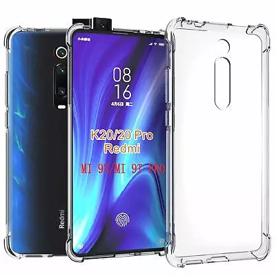 For Xiaomi Mi 9T Pro/ Redmi K20 Pro Air Cushion Bumper Shockproof TPU Clear Case • $5.69