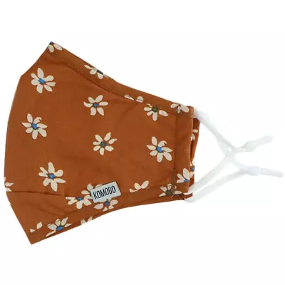 Reusable Cloth Face Mask - Chocolate Daisy • $15