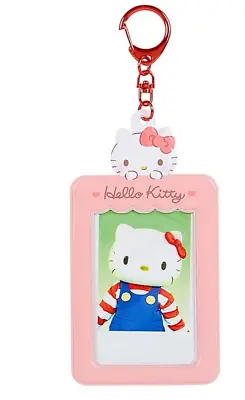 $18.99 • Buy New JAPAN Sanrio Hello Kitty Pink ID Pass Picture Key Bag Purse Ring Clip Holder