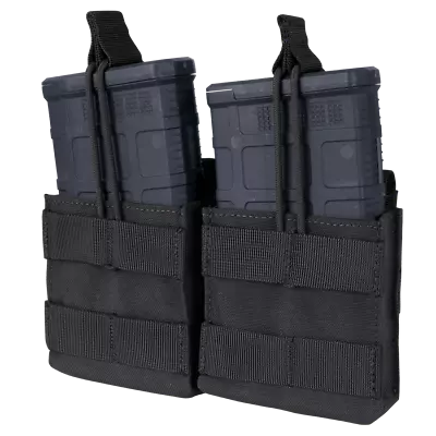 Condor Double M14 Open-Top Mag Pouch MA24-002 Black • $18.95