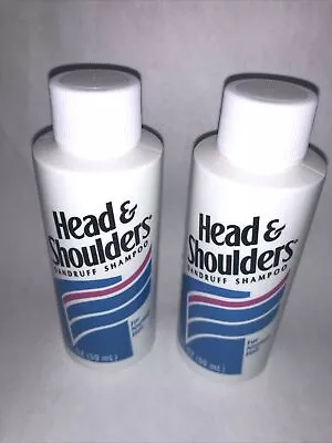 Vintage Head & Shoulders Traveler Shampoo 2oz Lot Of 2 • $13.99