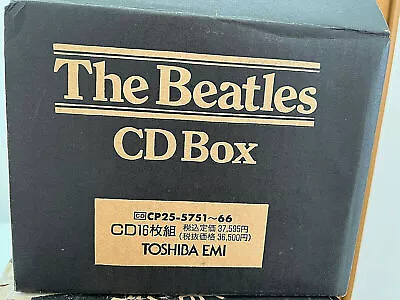 Beatles CD Box Set 1988 NEW With OBI-card On Box Japan • $1531.13