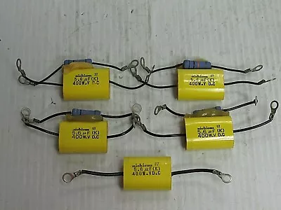 Lot Of 5 Nichicon Capacitor 5.6uf 400w Vdc - Used • $10