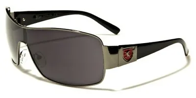 $11.22 • Buy Mens Aviator Shield Sunglasses Low Profile 48MM Wrap Curved Frame Casual 400UV