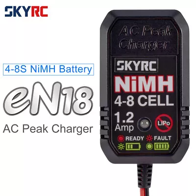 SKYRC EN18 NiMH RC Car Peak Battery Charger 4S-8S 4.8V-14.4V Fast Charge • £18.64