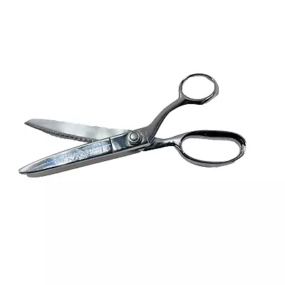 Vintage WISS Pinking Scalloping Shears Scissors ECU! OVERALL 9  LONG • $21.44