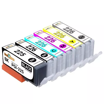 Replacement Canon PGI 225 & CLI226 Ink Cartridges For PIXMA MG6120 MG6220 MG8120 • $5.25