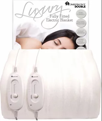 Homefront Luxury Electric Blanket With A Deep Elasticated Skirt - Double Size • £42.99