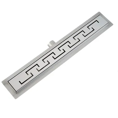 Linear Drain Stainless Steel Wetroom Bathroom Channel Gully Trap Waste • £46.99