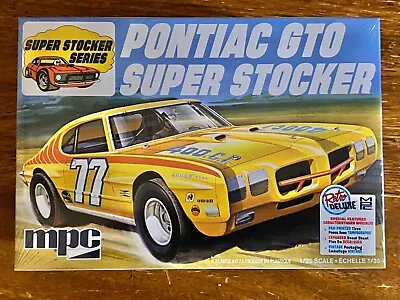 Plastic Model Kit 1/25 MPC Pontiac GTO Super Stocker - Complete Sealed • $29.99