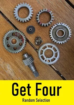 Industrial Machine Age Steel Gears/Cogs Steampunk Art & Lamp Base. Used Gears. • $24