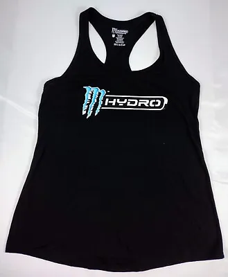 Monster Energy Hydro Promo Women's Black Tank Shirt Size XXL Performance Apparel • $16.99