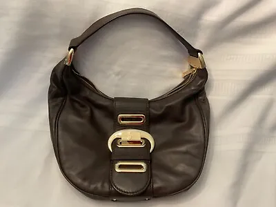 New MICHAEL KORS Morgan Leather Top Zip Hobo Bag Purse. • $58